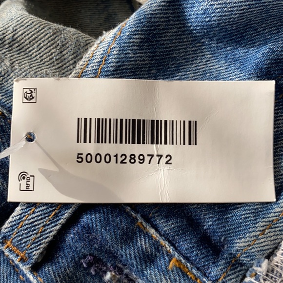 NWT Levi’s Denim Pencil Skirt - Picture 6 of 6